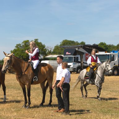 ready for a show photography at the blakesley country show in northants