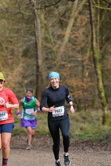 This Spring Trails Half Marathon is run in the Forest of Dean at the end of March